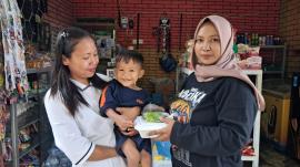 Pemberian Makanan Tambahan kepada Balita Berat Badan Kurang dan Gizi Kurang